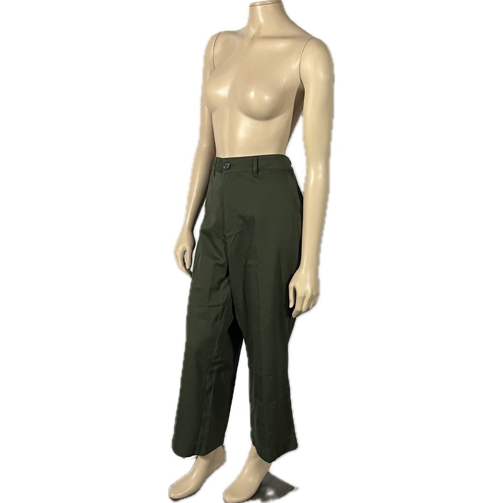 NWT ba&sh Estin cropped khaki trousers
